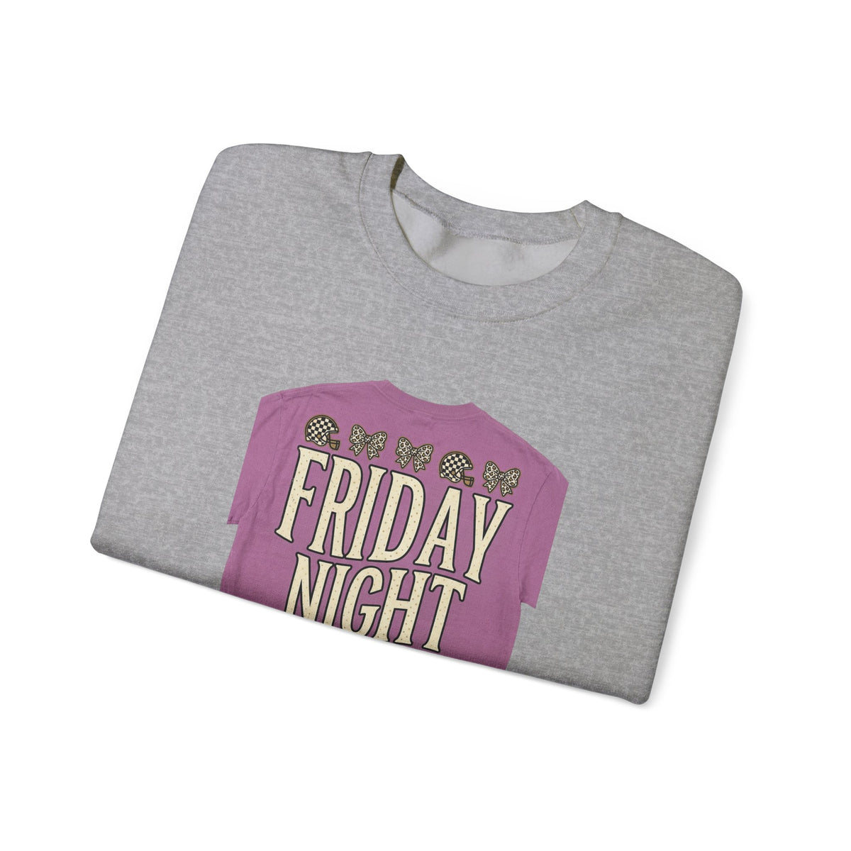 Friday Night Football Crewneck Sweatshirt | Football Season Tee