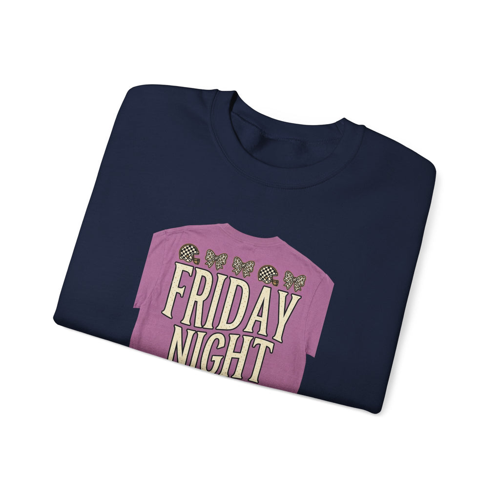 Friday Night Football Crewneck Sweatshirt | Football Season Tee