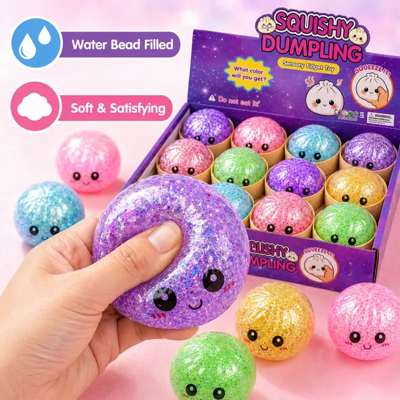 Mini Dumpling Squishy Party Favors