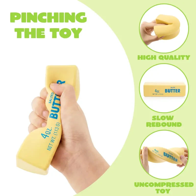 Butter Stick Squishy Stress Toy