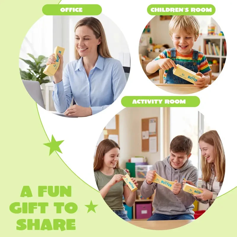 Butter Stick Squishy Stress Toy