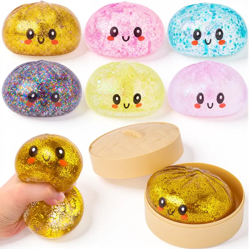 Glitter Dumpling Stress Relief Toy