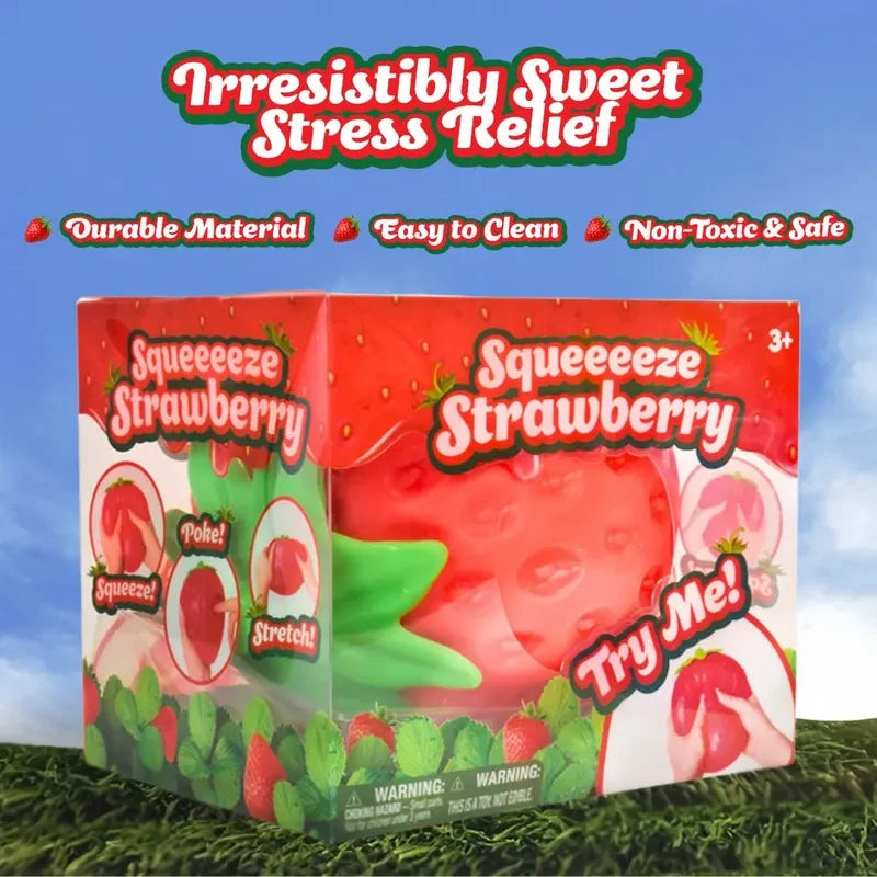 Extra Large Strawberry Stress Ball