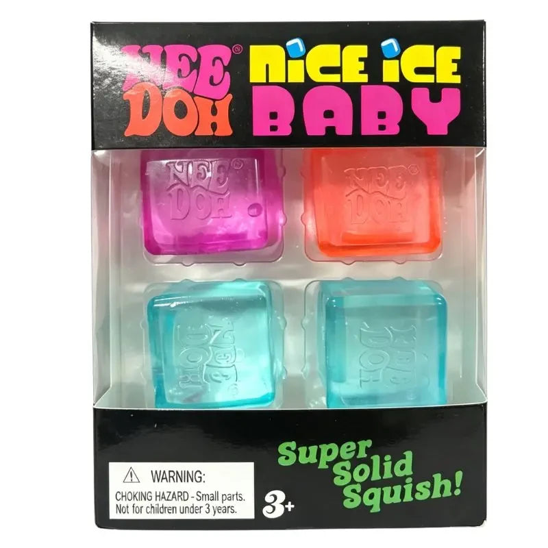 Mini Ice Cube Squishy Toy Set