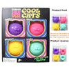 Mini Ice Cube Squishy Toy Set