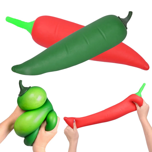 Jumbo Squishy Pepper Stress Toy