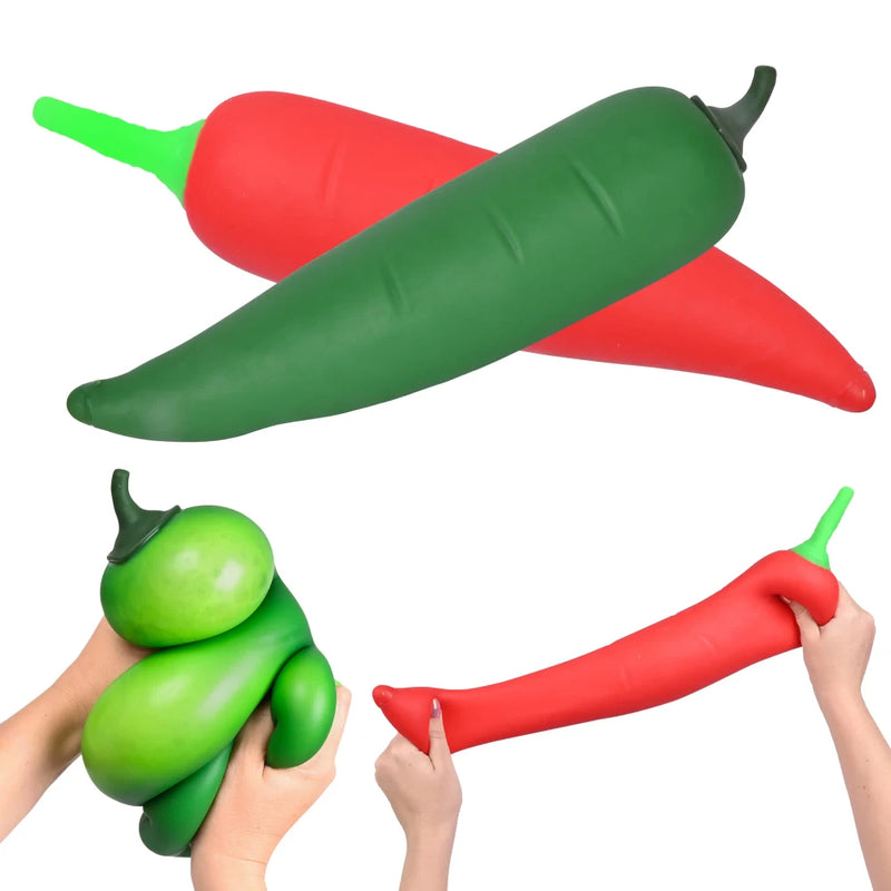 Jumbo Squishy Pepper Stress Toy