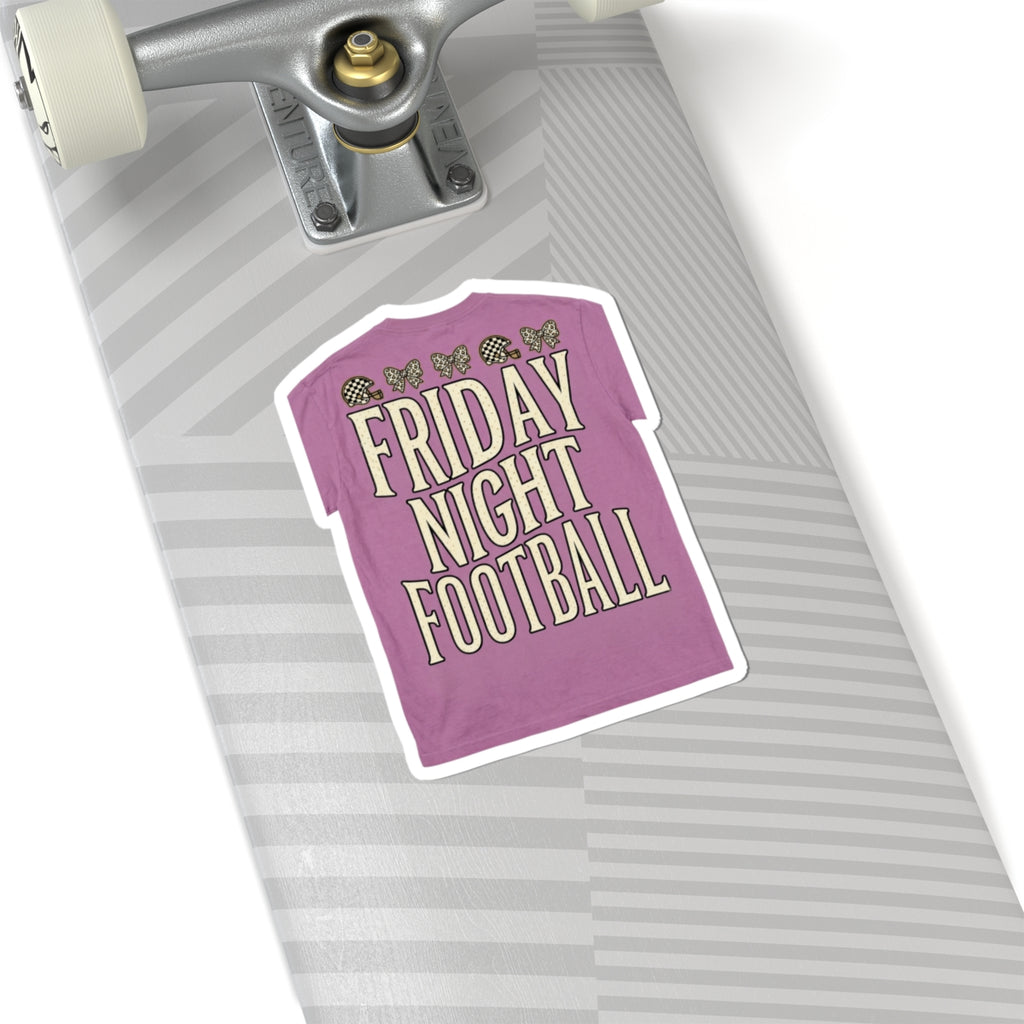Friday Night Football Sticker | Kiss-Cut, Football Season, Tailgate Decal