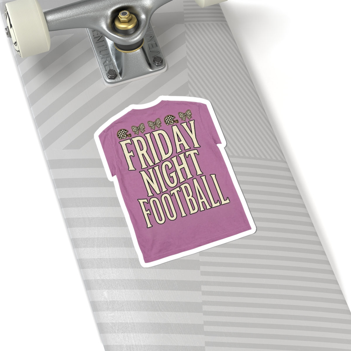Friday Night Football Sticker | Kiss-Cut, Football Season, Tailgate Decal