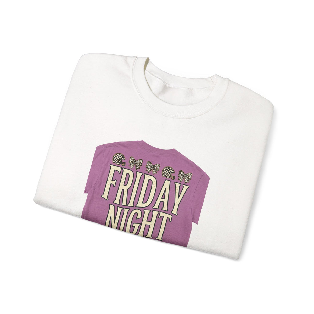 Friday Night Football Crewneck Sweatshirt | Football Season Tee