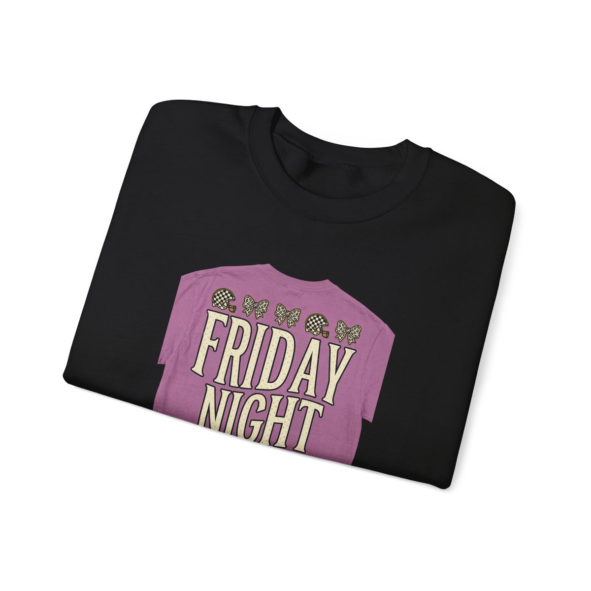 Friday Night Football Crewneck Sweatshirt | Football Season Tee