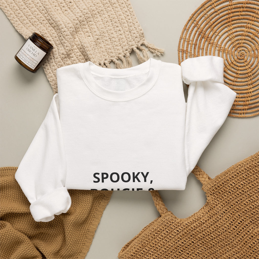 Spooky, Bougie & Unbothered Sweatshirt