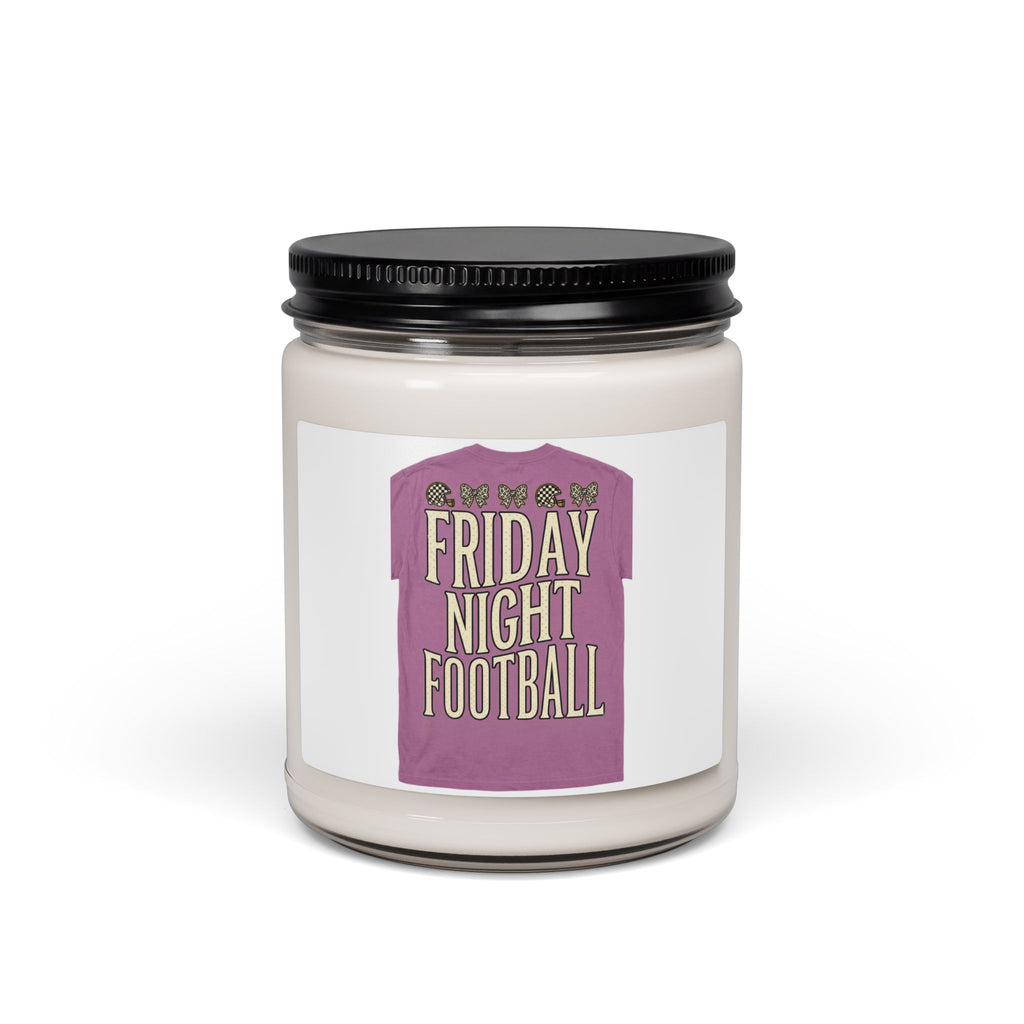 Friday Night Football Candle | Soy Jar, Football Season Decor