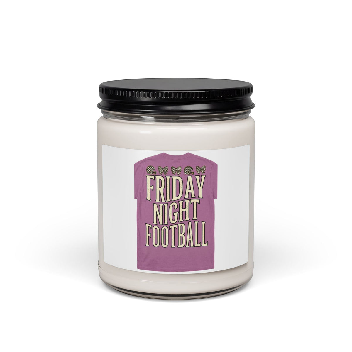 Friday Night Football Candle | Soy Jar, Football Season Decor