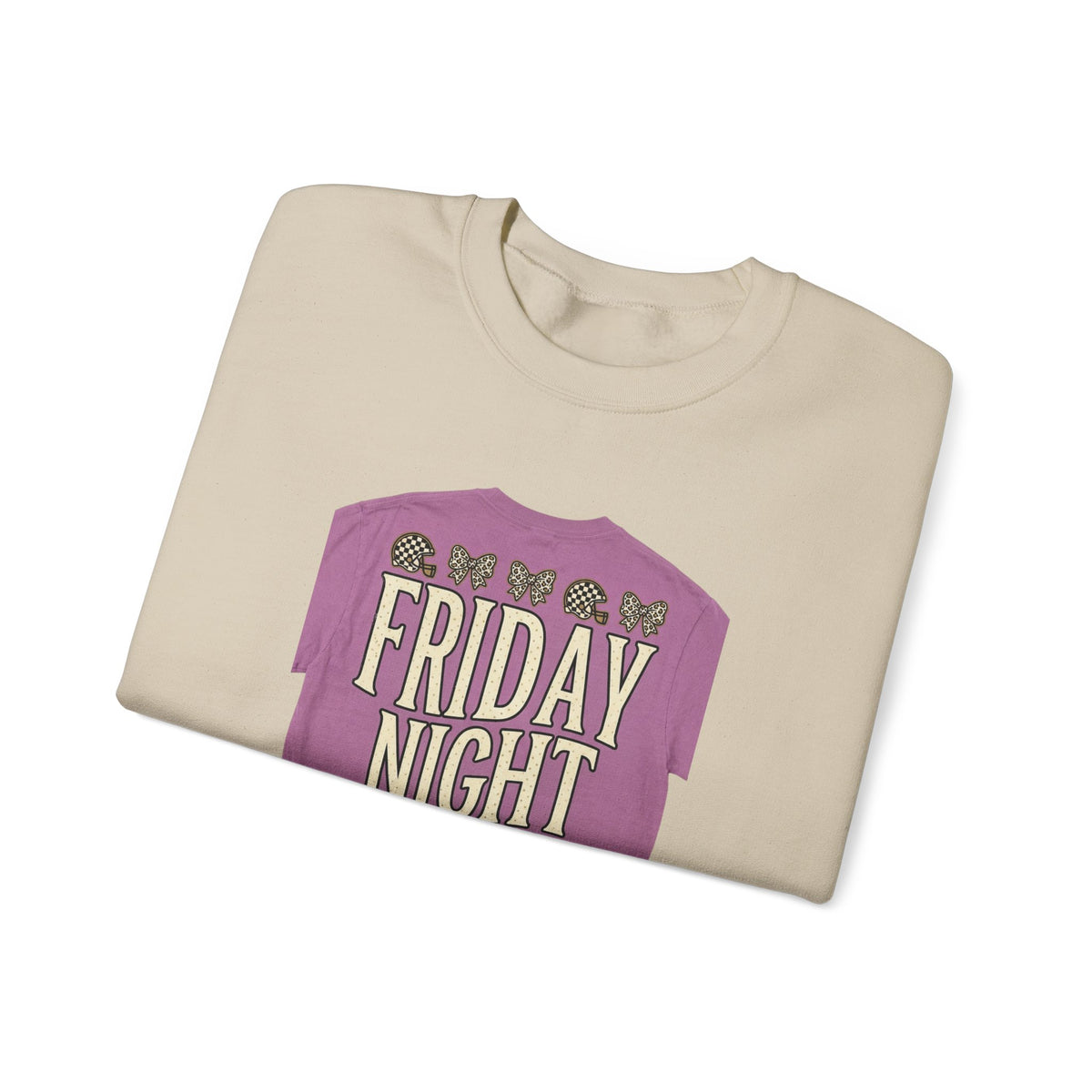 Friday Night Football Crewneck Sweatshirt | Football Season Tee