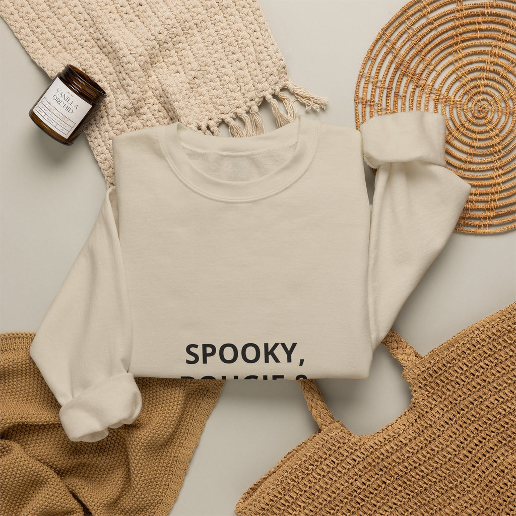 Spooky, Bougie & Unbothered Sweatshirt