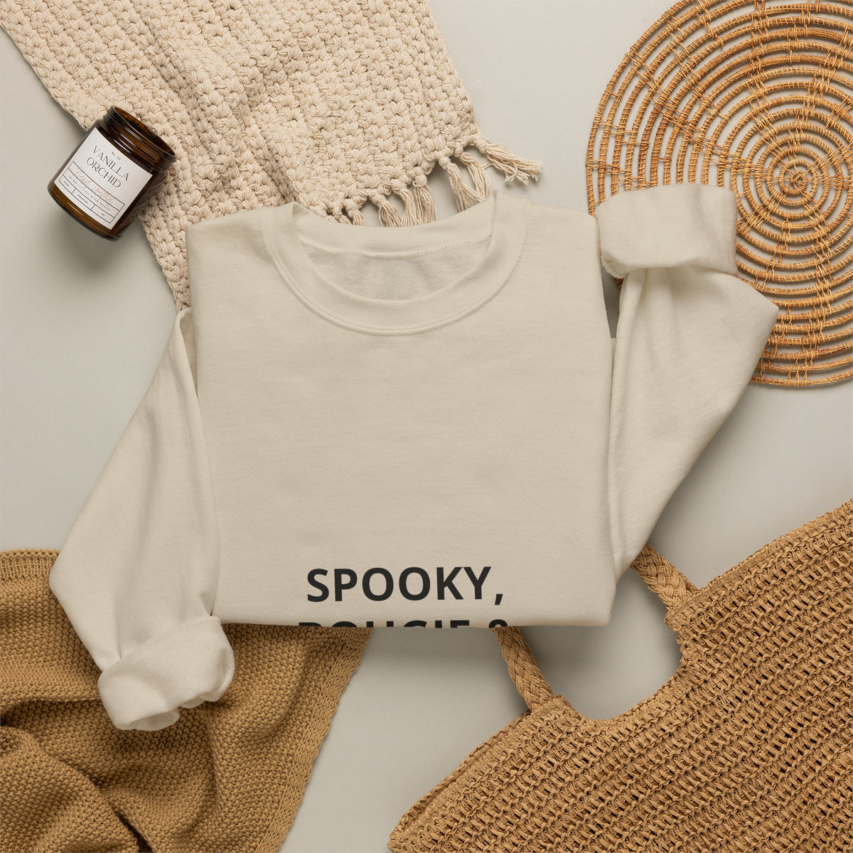 Spooky, Bougie & Unbothered Sweatshirt